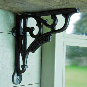 Antique design cast iron Padstow shelf bracket 150mm