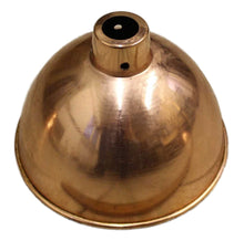 Canterbury polished copper finish domed 215 mm pendant ceiling shade