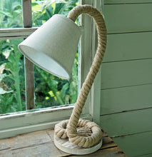 Dawlish rope desk lamp