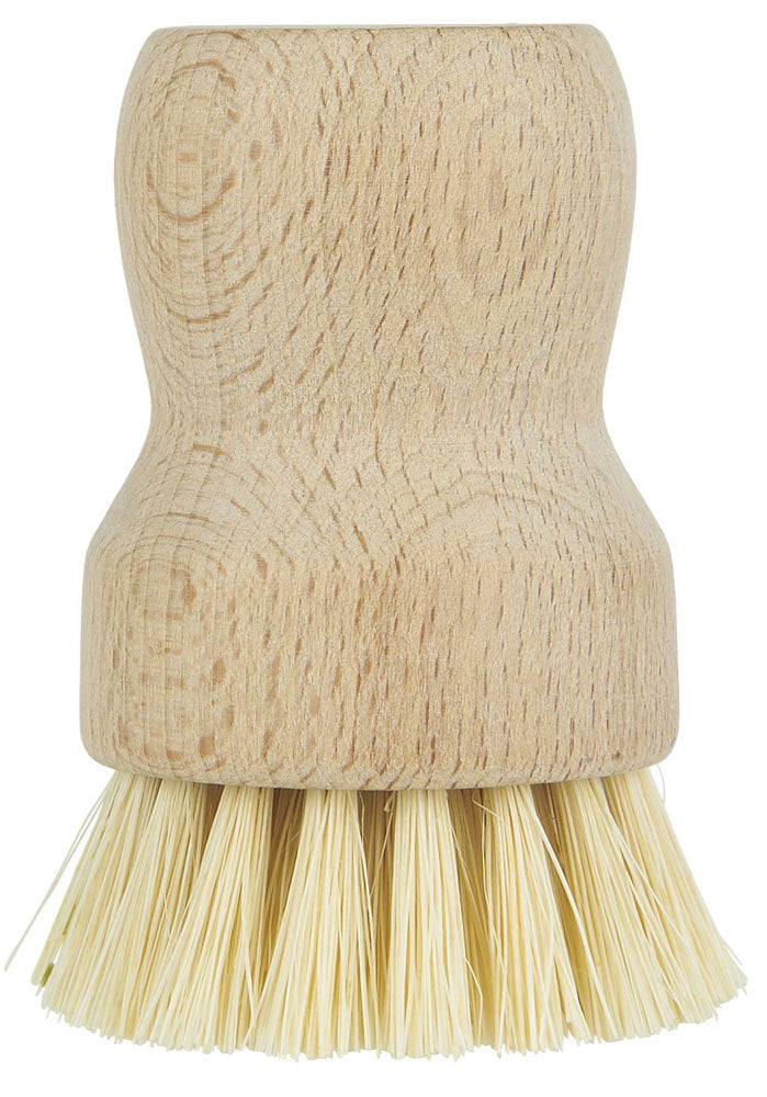 Wooden vegetable brush