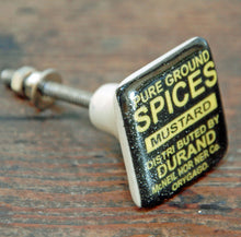 Spices Retro vintage style kitchen drawer knob